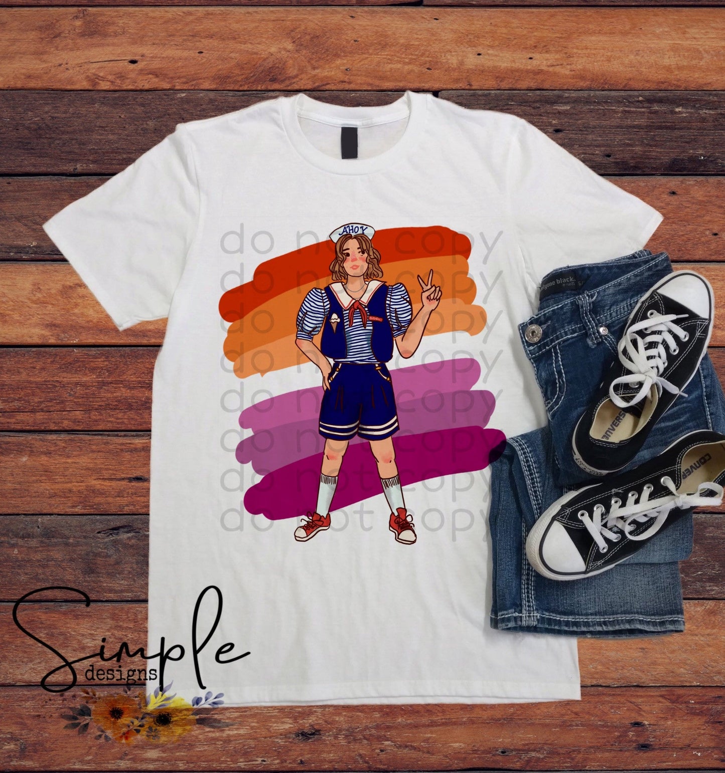 Ahoy Stranger Sublimation Heat Transfer Sheets