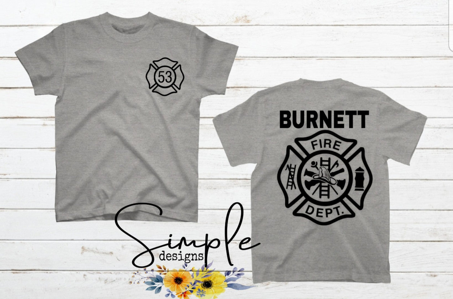 Custom Fire Design Sublimation Heat Transfer Sheets