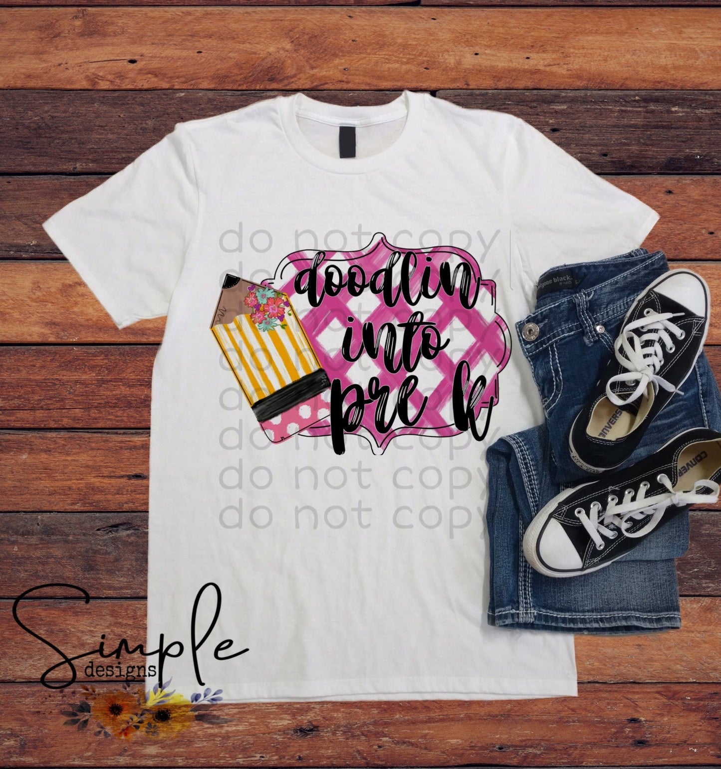 Doodling Into Personalized Grade Sublimation Heat Transfer Sheet