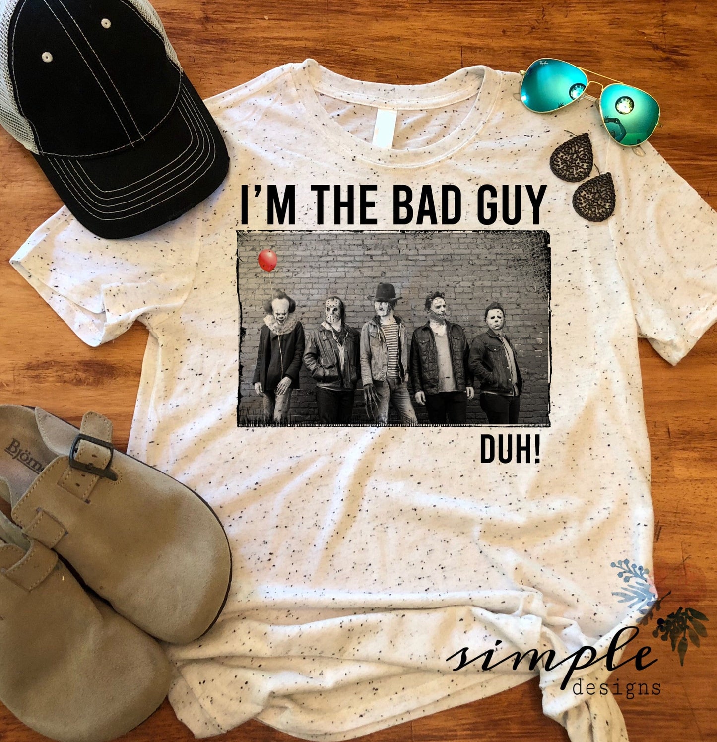 Im the Bad Guy, Duh Sublimation Heat Transfer Sheet