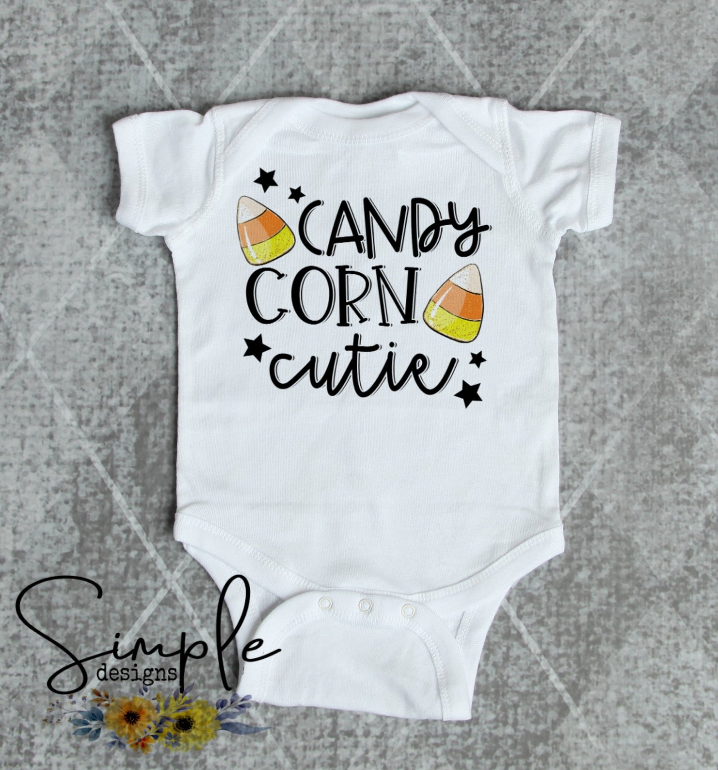 Candy Corn Cutie Sublimation Heat Transfer Sheets