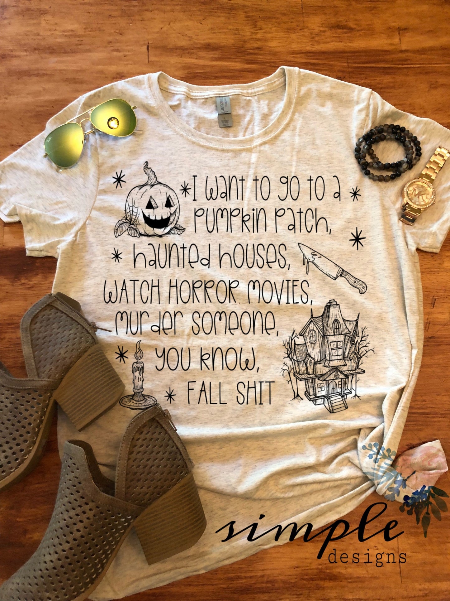 I Want to Go to a Pumpkin Patch Wording Sublimation Heat Transfer Sheets