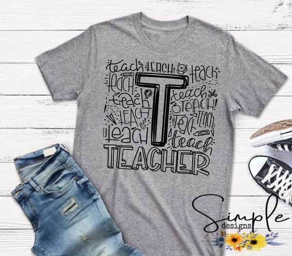 Teacher Sublimation Heat Transfer Sheet