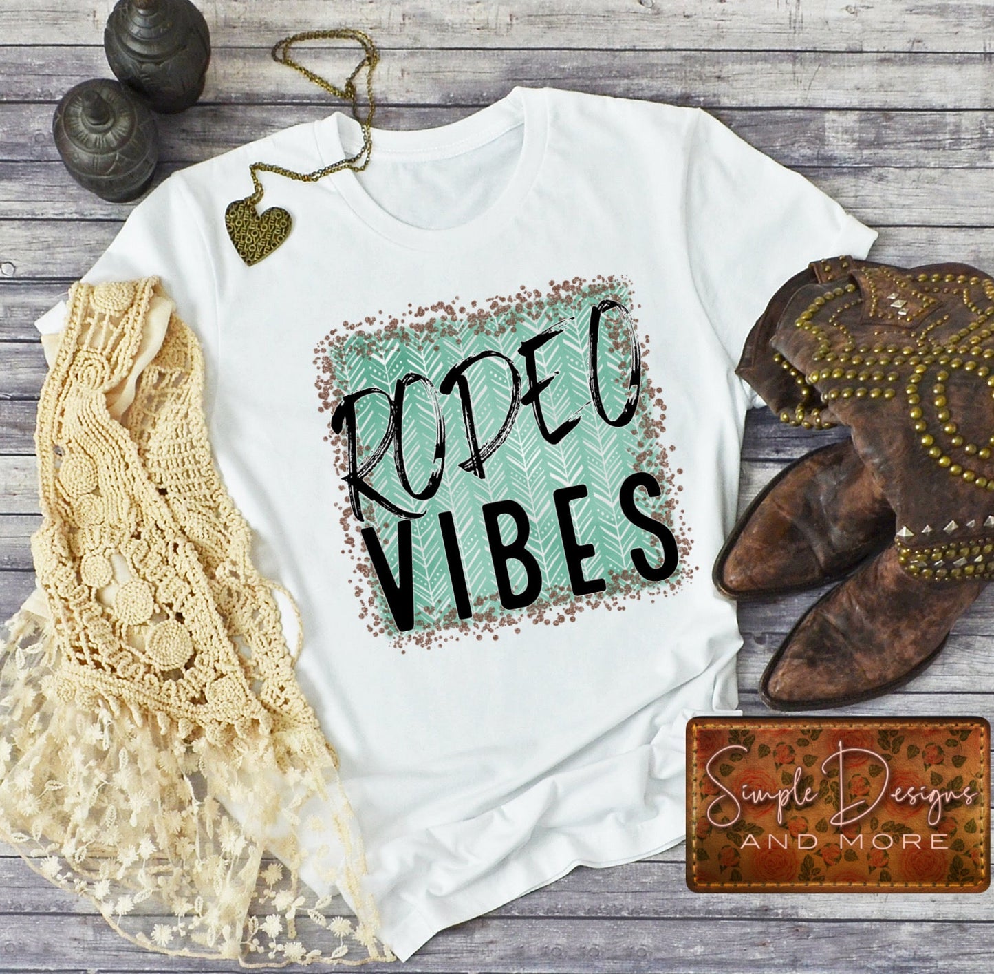 Rodeo VibesSublimation Heat Transfer Sheets