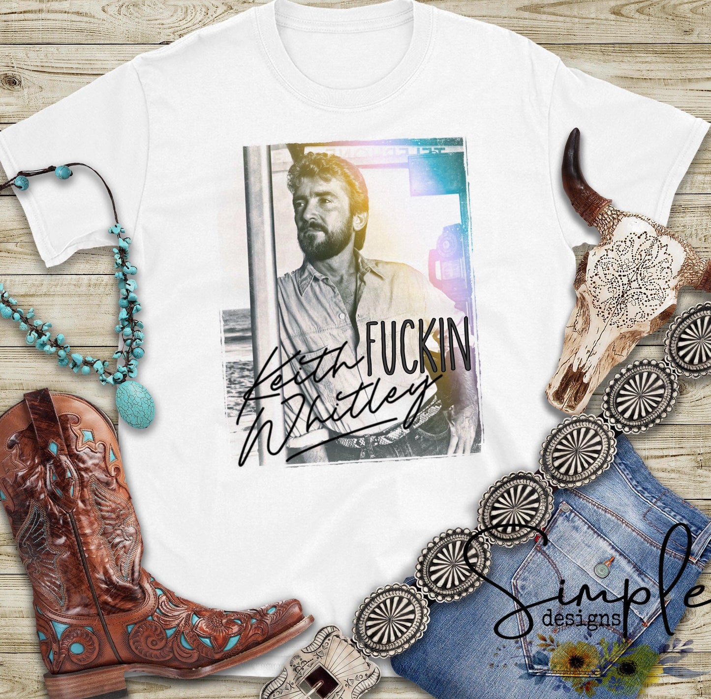 Keith “F!?$&!g” Whitley Sublimation Heat Transfer Sheets