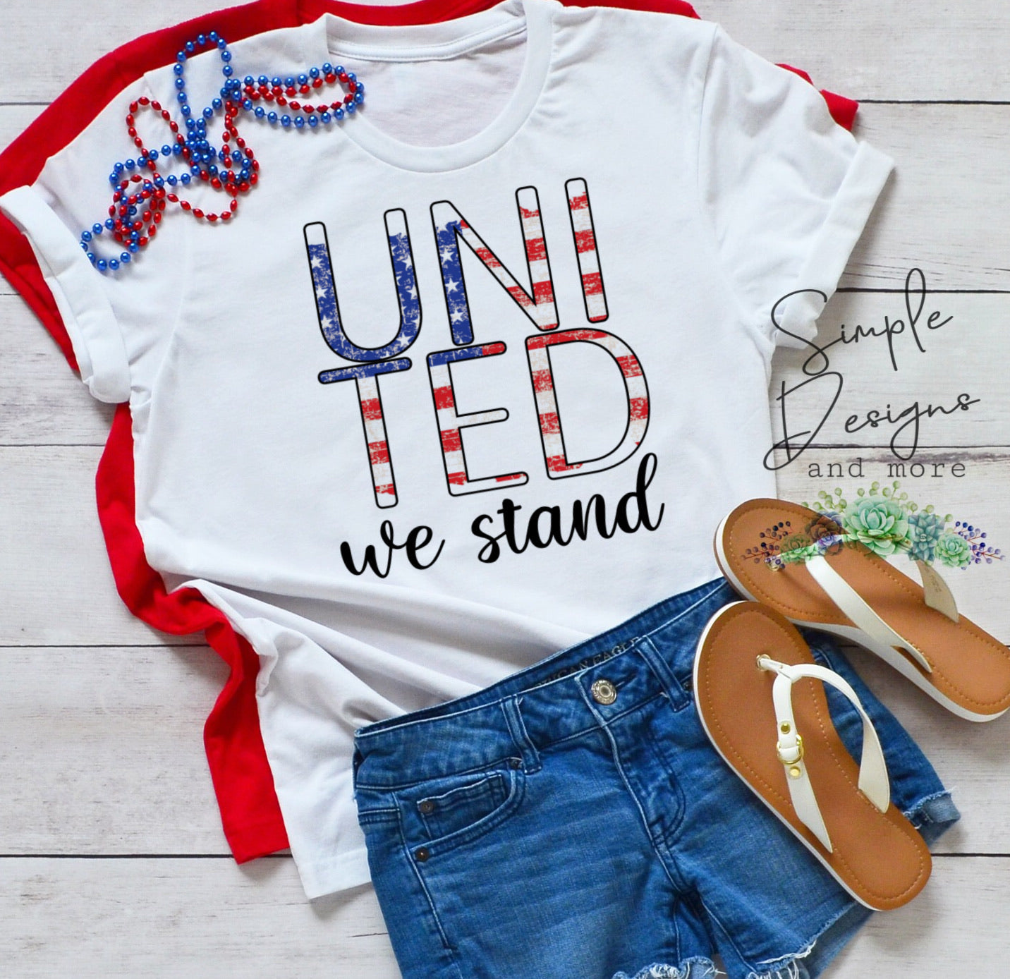 United We Stand Sublimation Heat Transfer Sheets