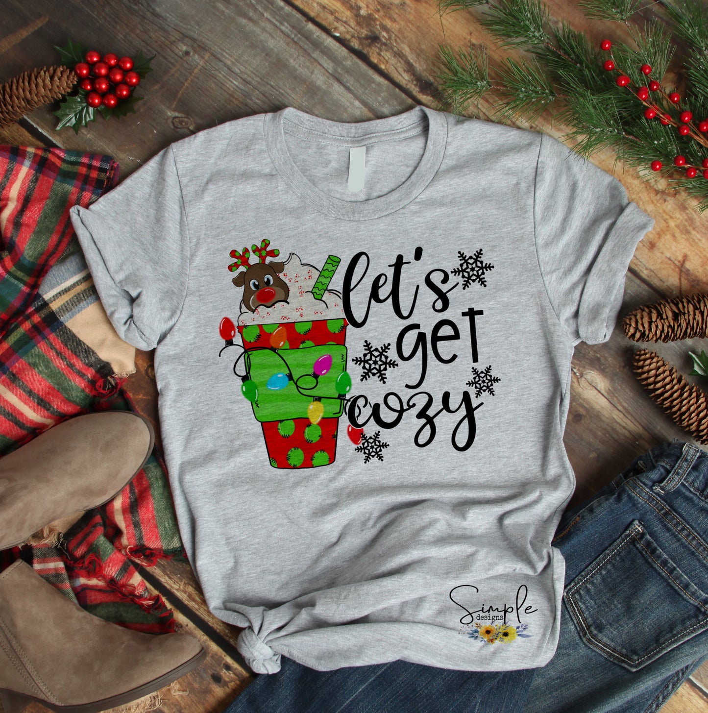 Let's Get Cozy Sublimation Heat Transfer Sheets