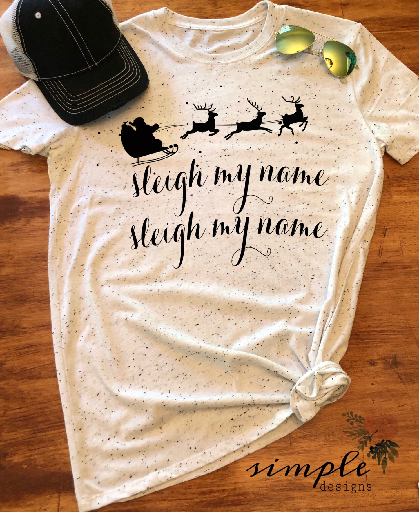 Sleigh My Name Sublimation Heat Transfer Sheet
