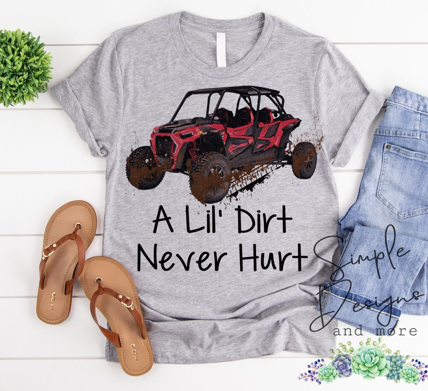 A Little Dirt Never Hurt Sublimation Heat Transfer Sheet