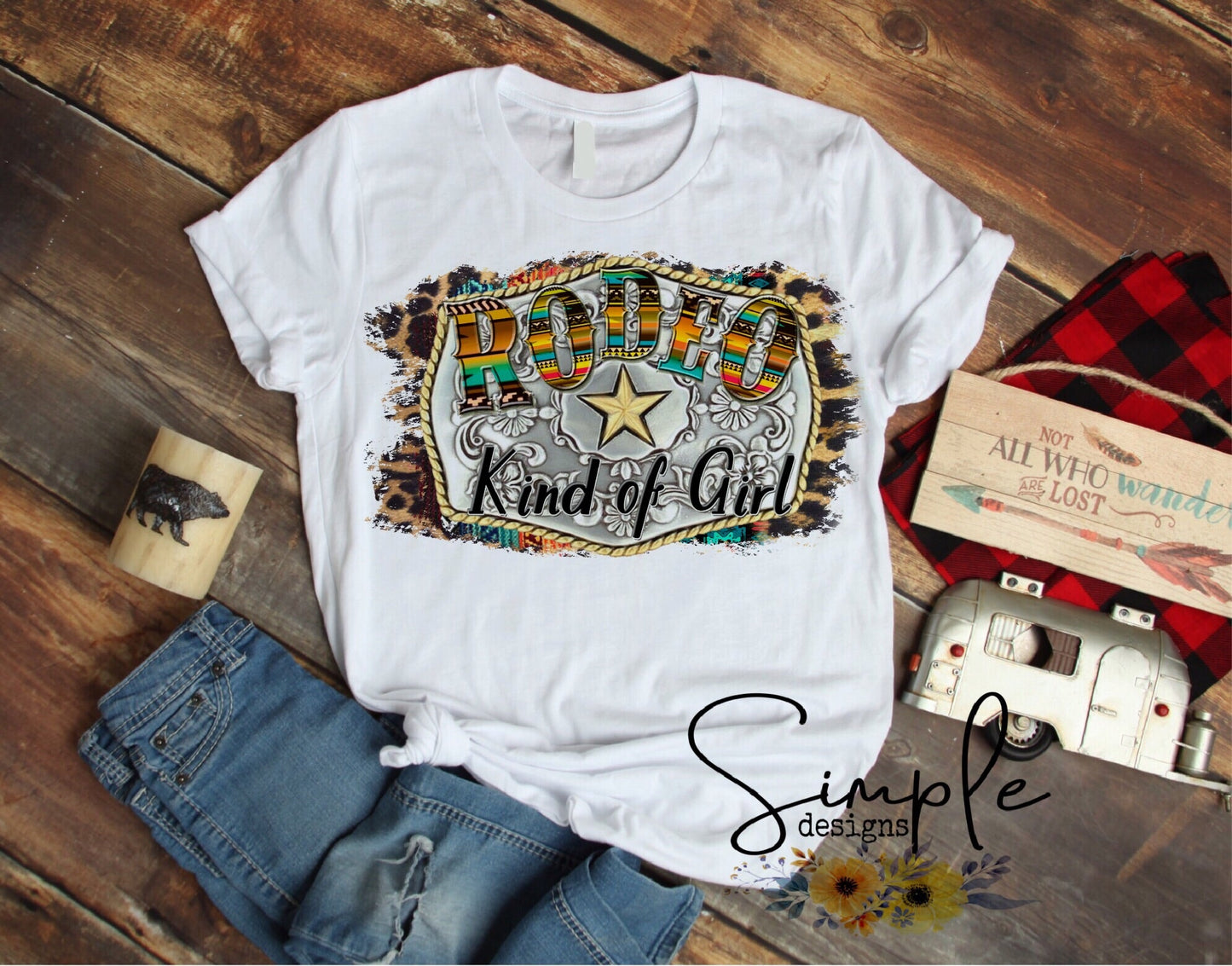 Rodeo Kind of Girl Sublimation Heat Transfer Sheet