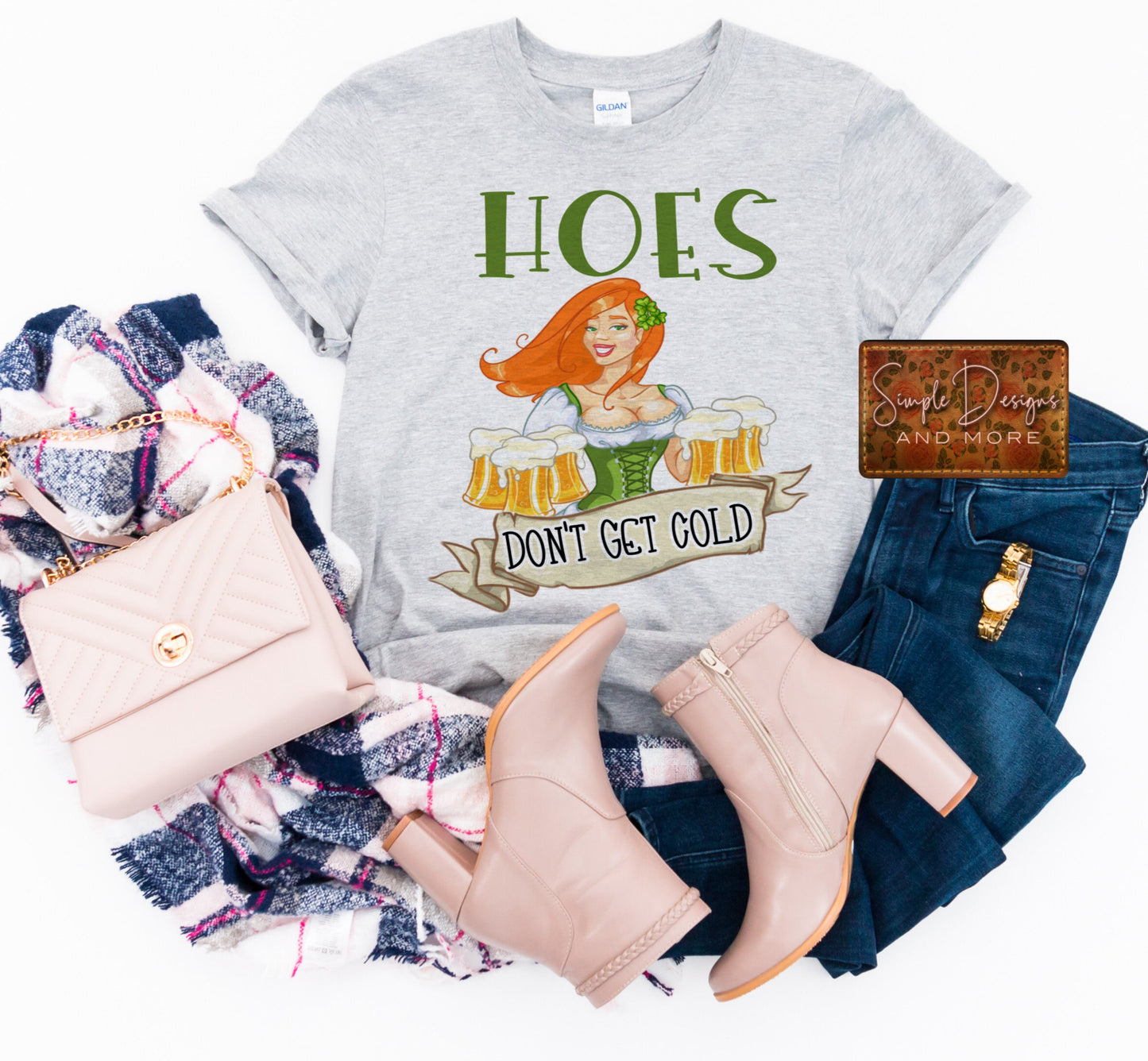 Hoes Don’t Get Cold Sublimation Heat Transfer Sheet