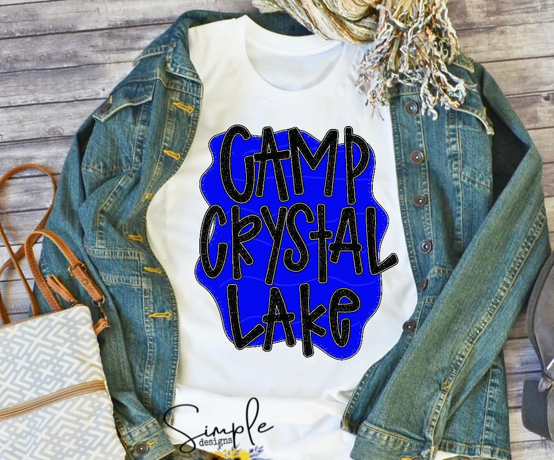 Camp Crystal Lake Sublimation Heat Transfer Sheets