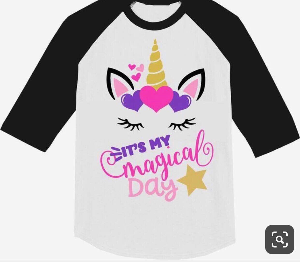 Magical Birthday Sublimation Heat Transfer Sheets