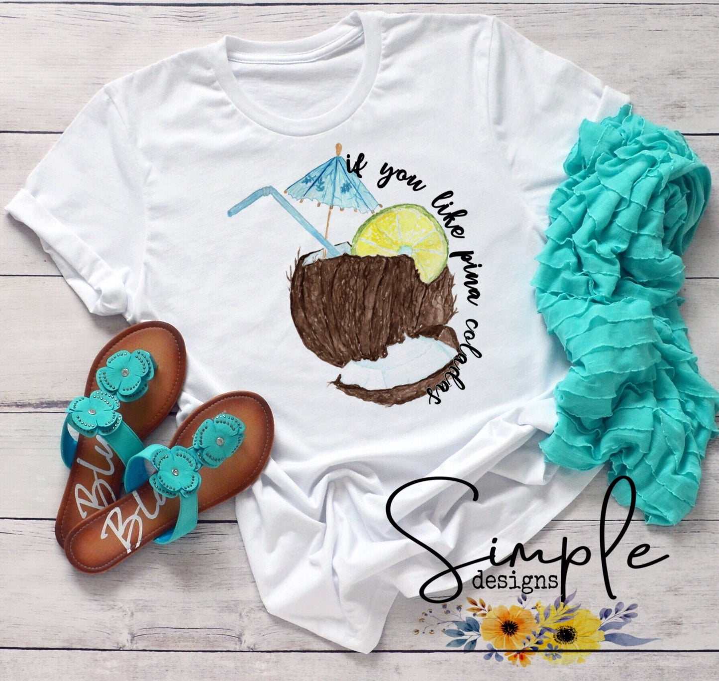 If You Love Pina Colada Sublimation Heat Transfer Sheet