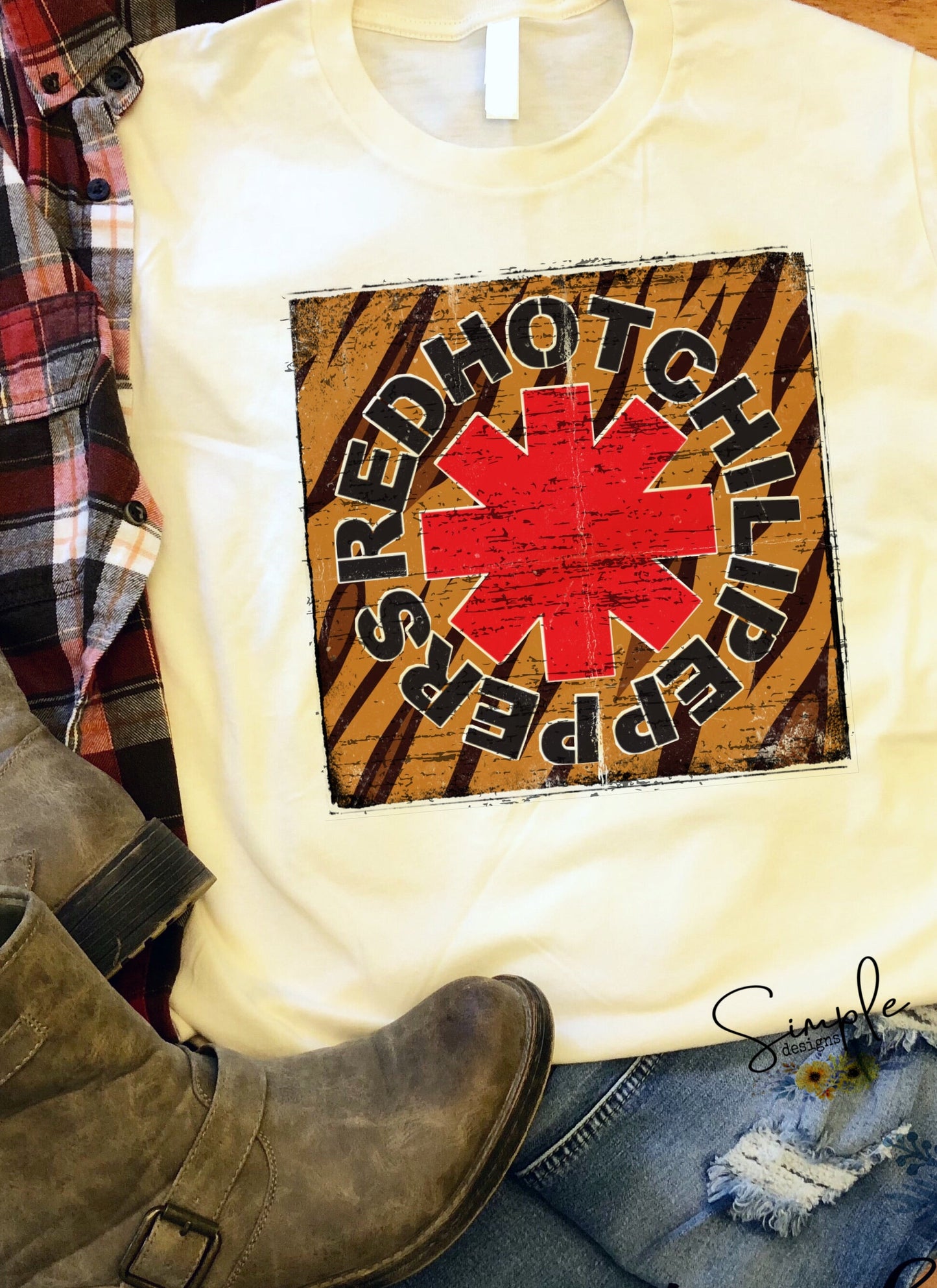 Red Hot Chili Peppers Sublimation Heat Transfer Sheets