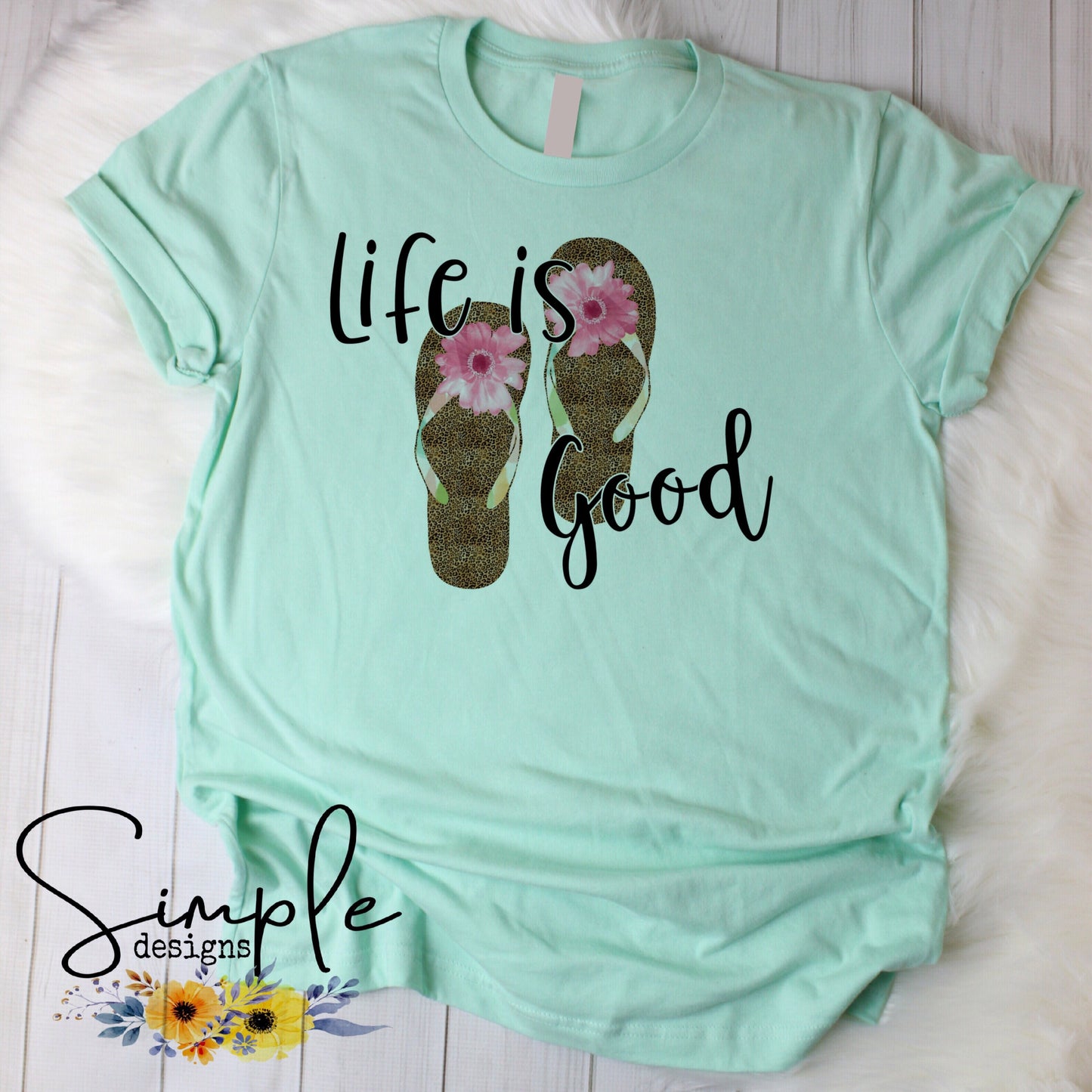 Life is Good Sublimation Heat Transfer Sheets