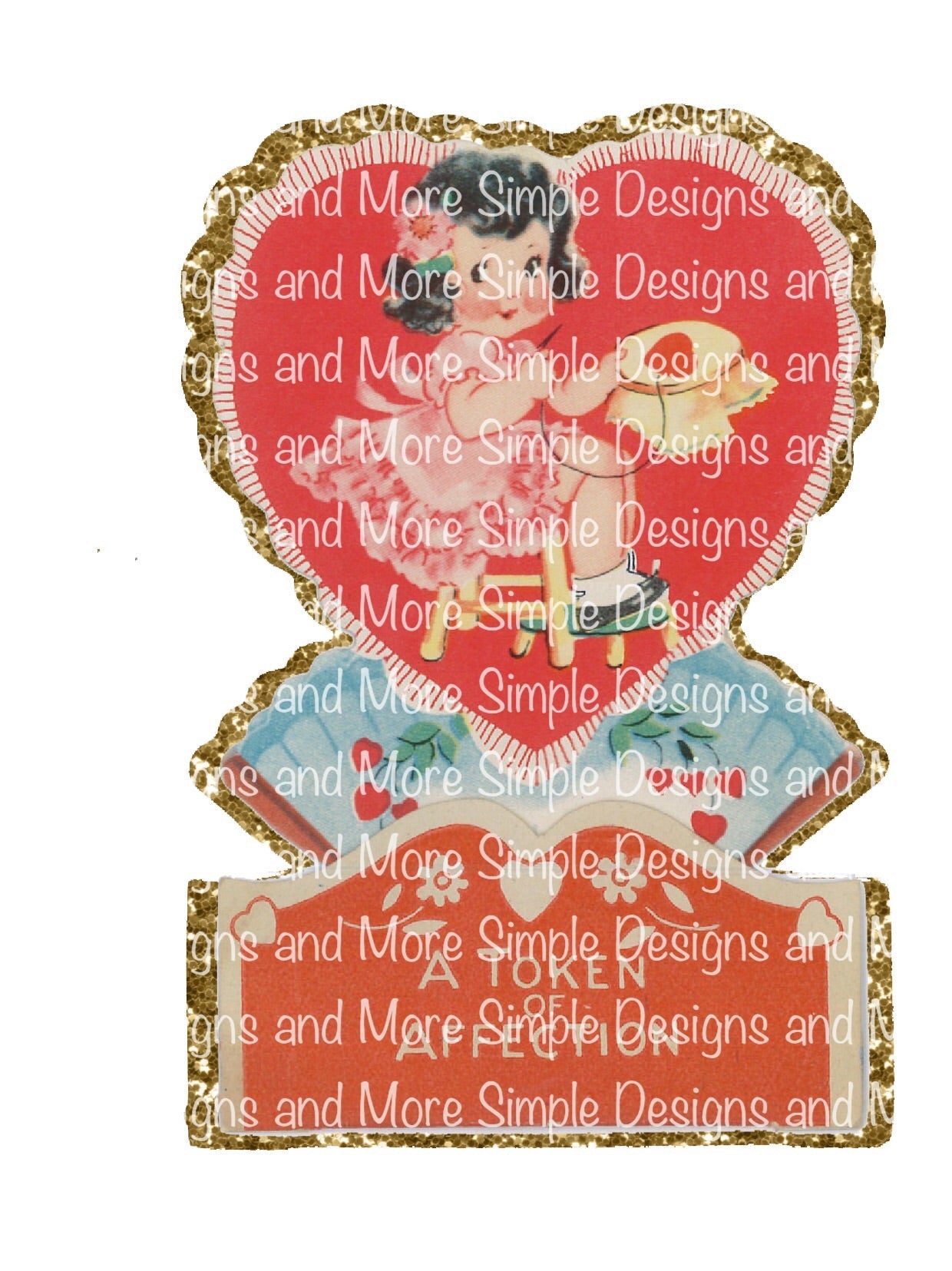 Vintage Valentine’s Day Sublimation Heat Transfer Sheets