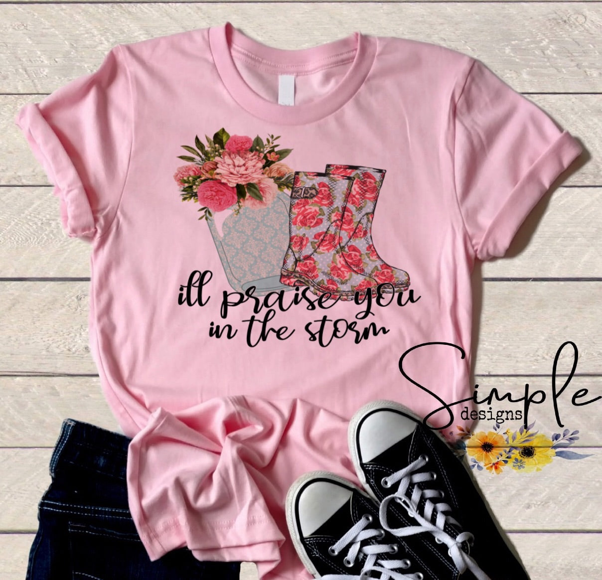 I’ll Praise You In This Storm Sublimation Heat Transfer Sheet