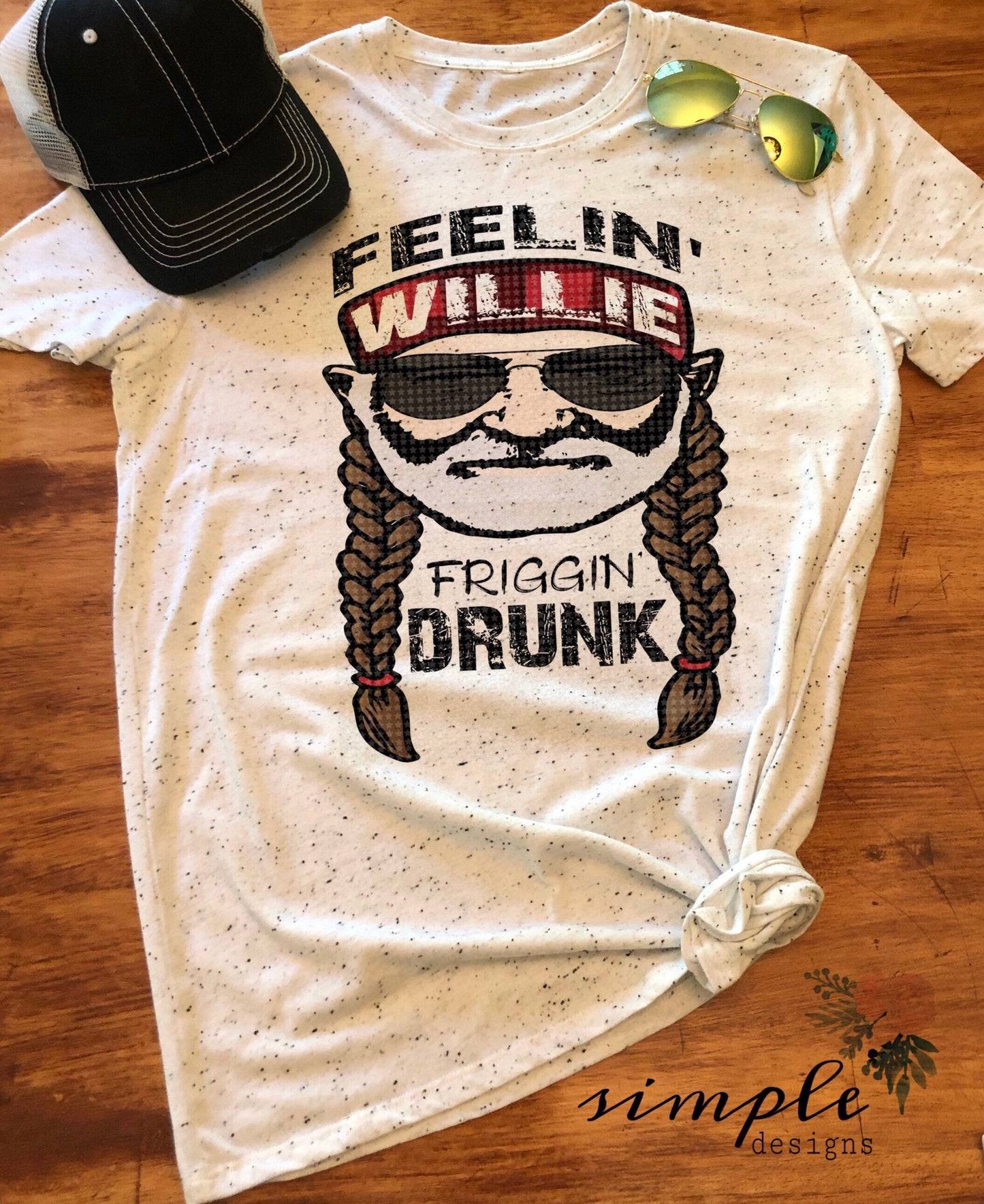 Feelin Willie Drunk Patriotic Sublimation Heat Transfer Sheet