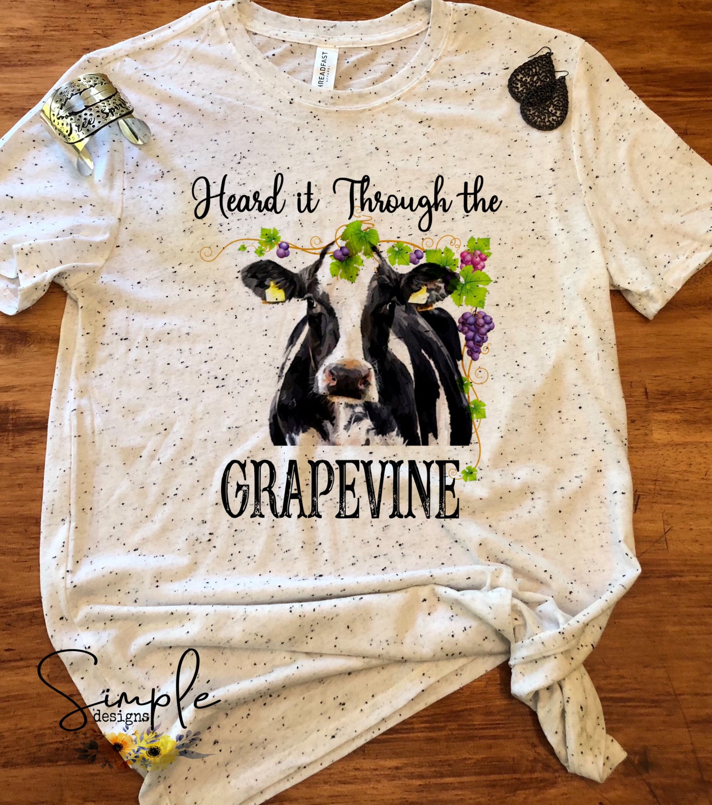 Her It Through the Grapevine Sublimation Heat Transfer Sheets