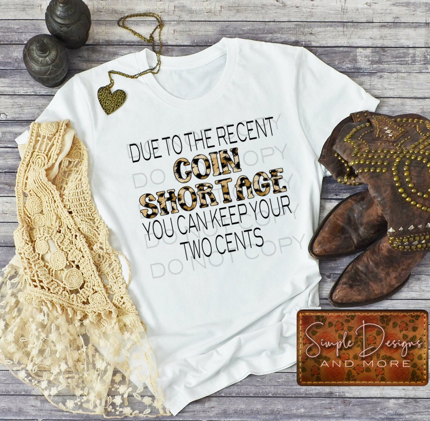 Due to the Recent Coin Shortage You Can Keep Your Two Cents Sublimation Heat Transfer Sheet