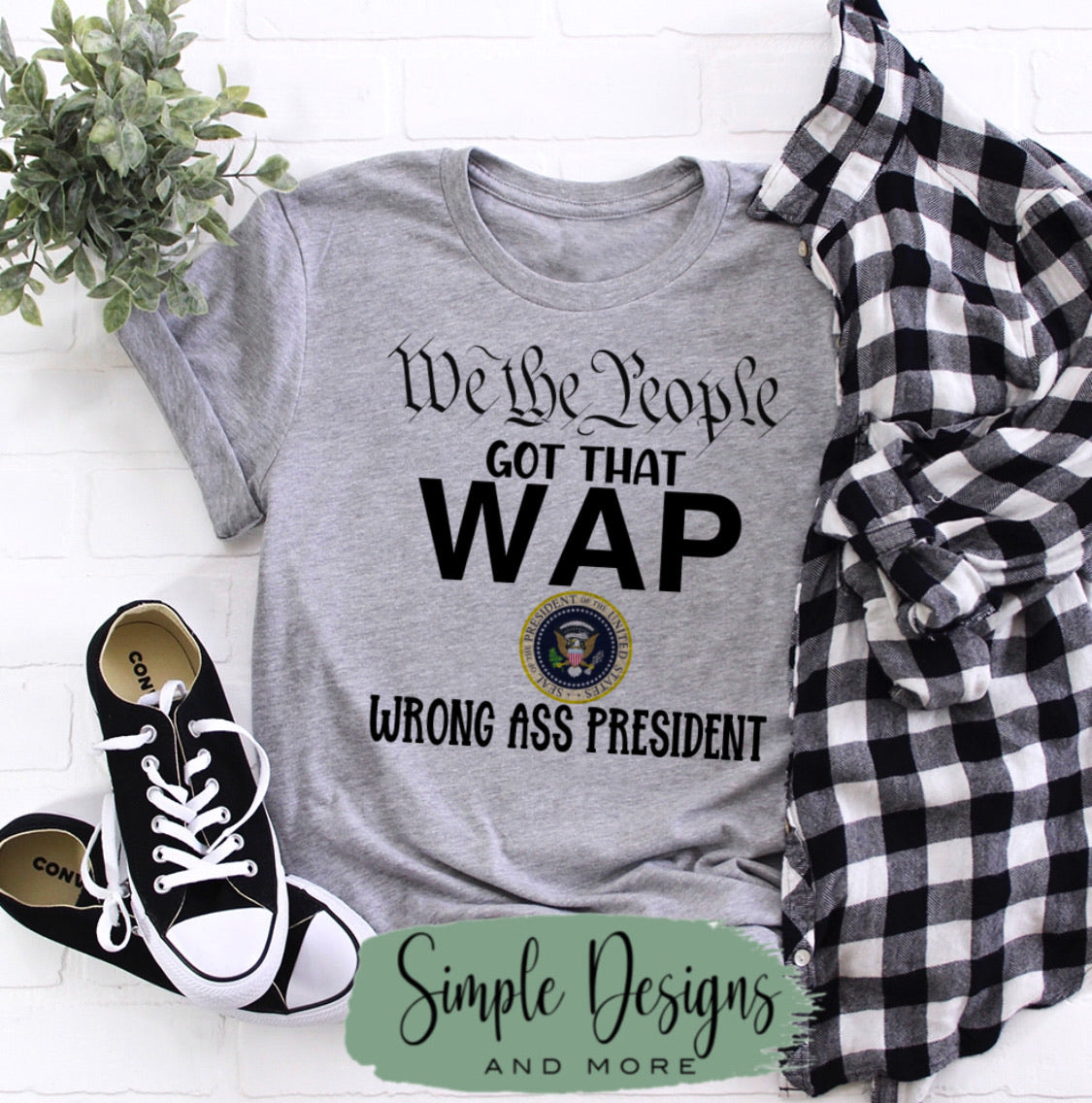 We the People Got That WAP Sublimation Heat Transfer Sheets