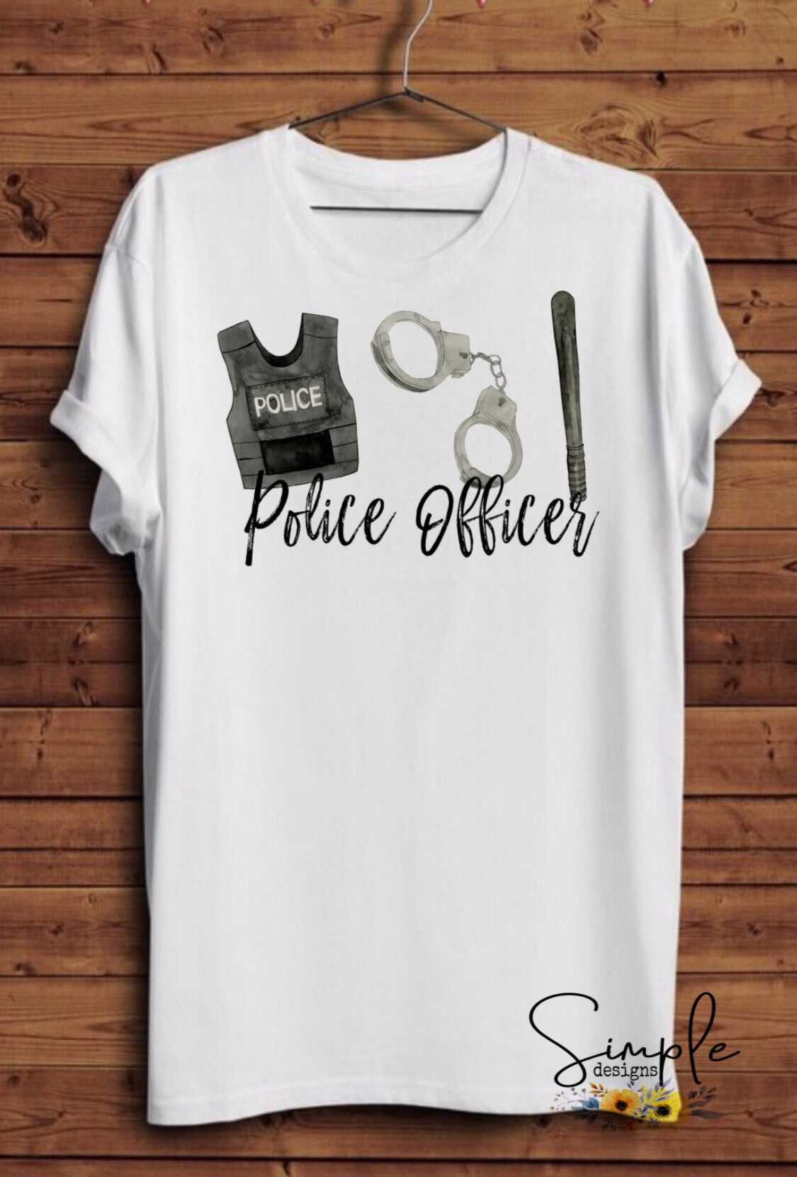 Police Officer Sublimation Heat Transfer Sheets
