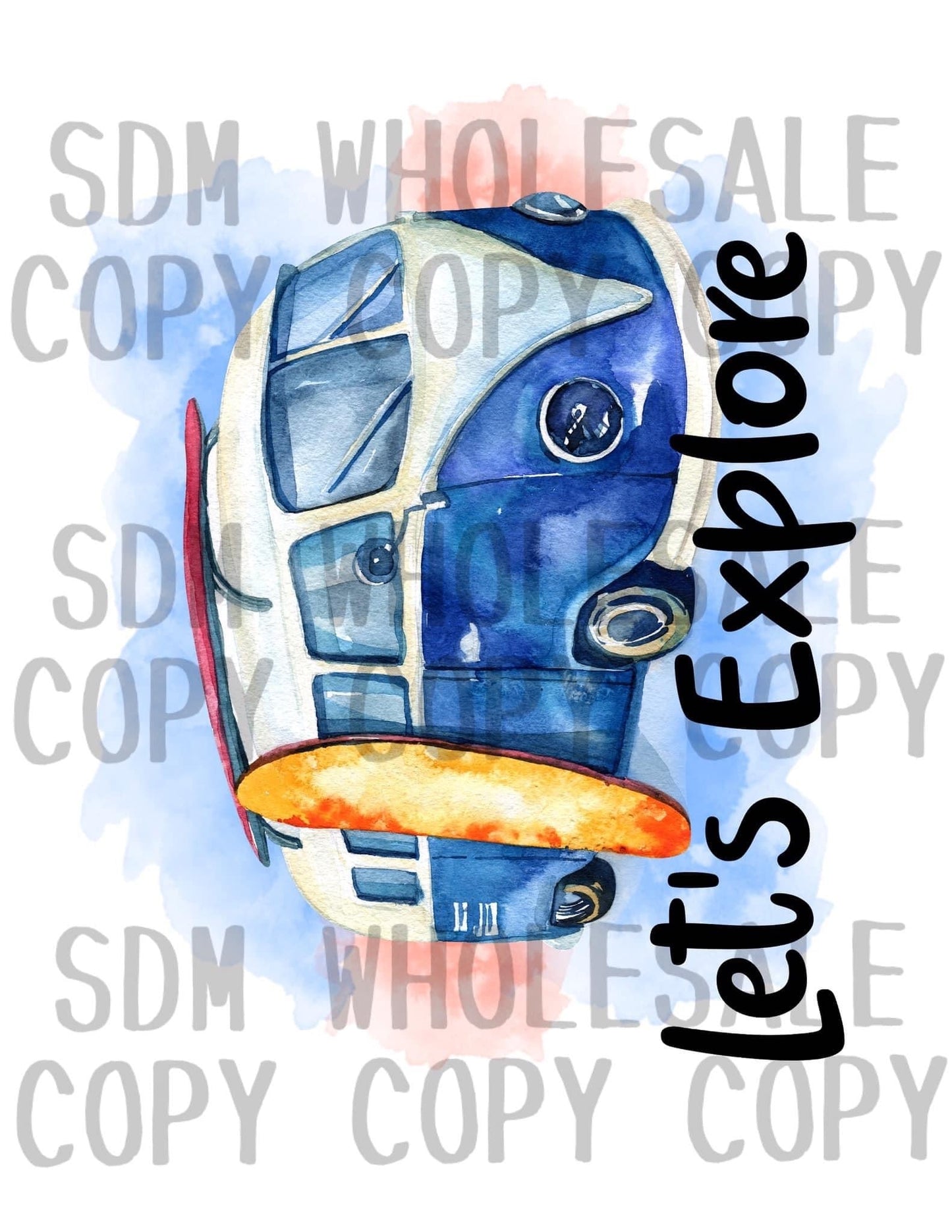 VW EXPLORE Sublimation Heat Transfer Sheet