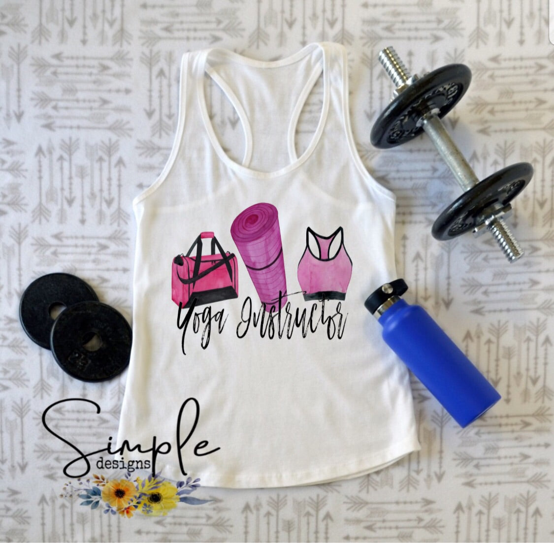 Yoga Instructor Sublimation Heat Transfer Sheets