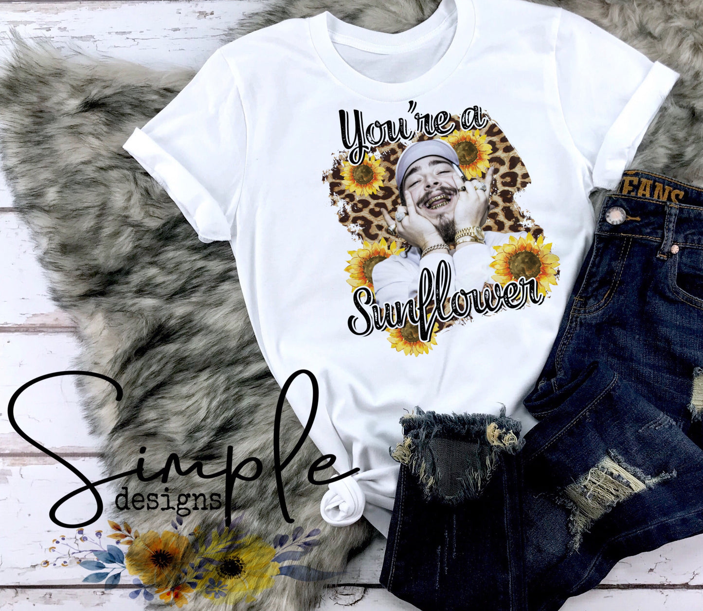 You’re a Sunflower Sublimation Heat Transfer Sheets