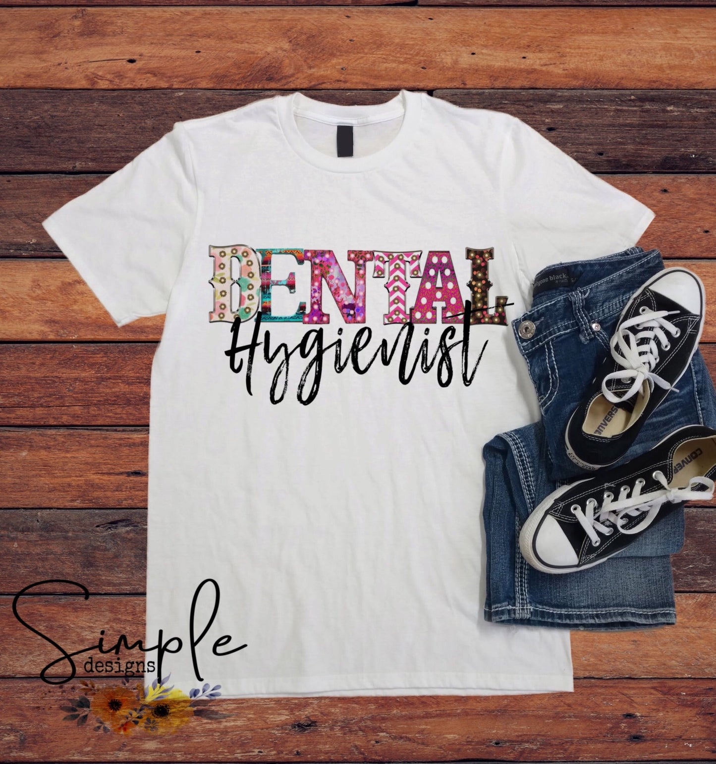 Dental Hygienist Sublimation Heat Transfer Sheets