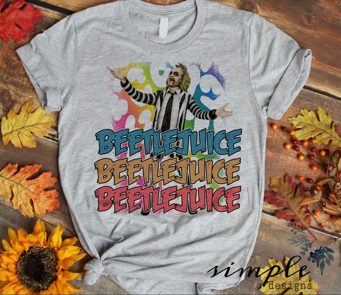 Beetle Juice x3 Sublimation Heat Transfer Sheets