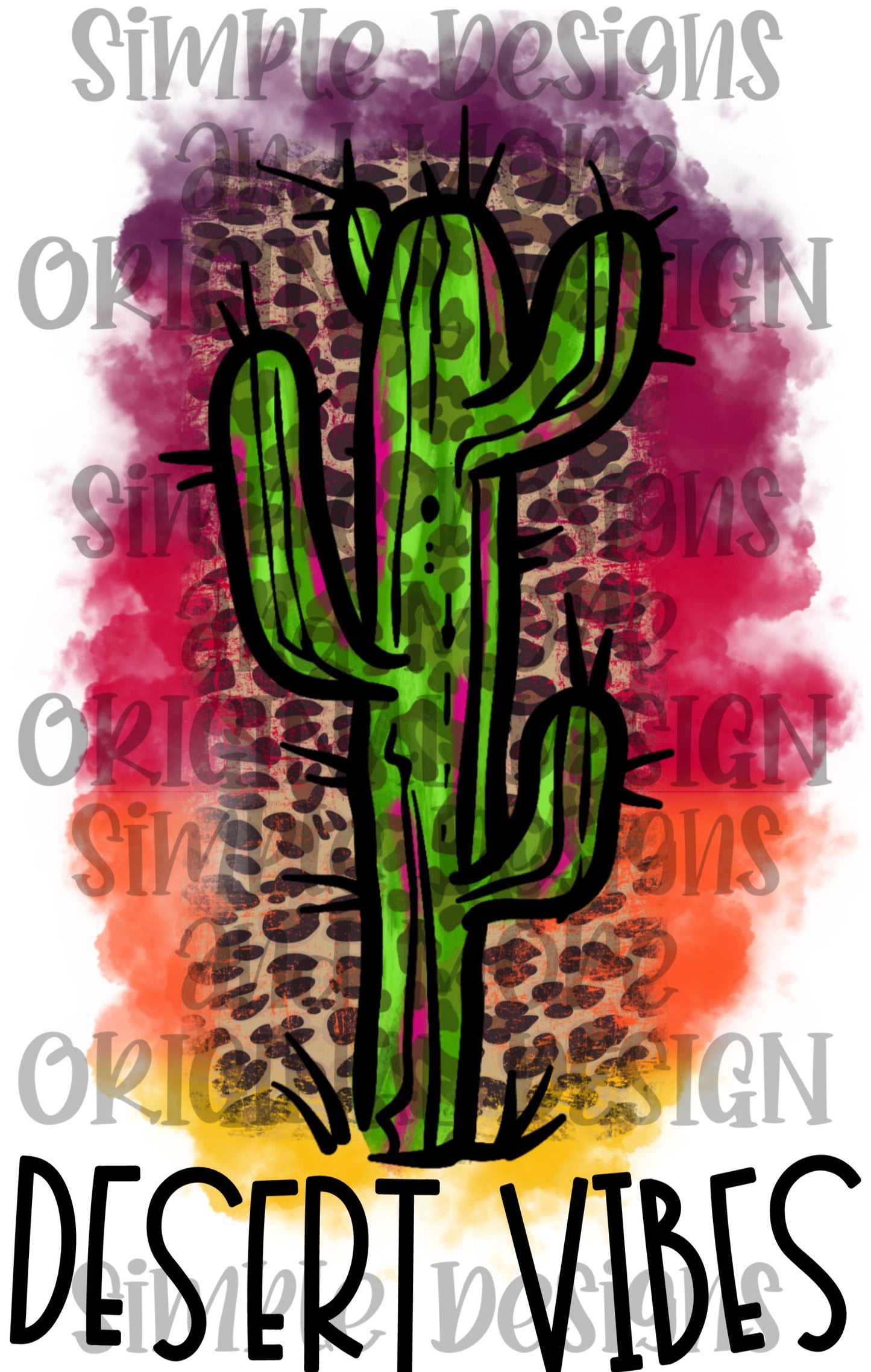 Desert Vibes Stickers