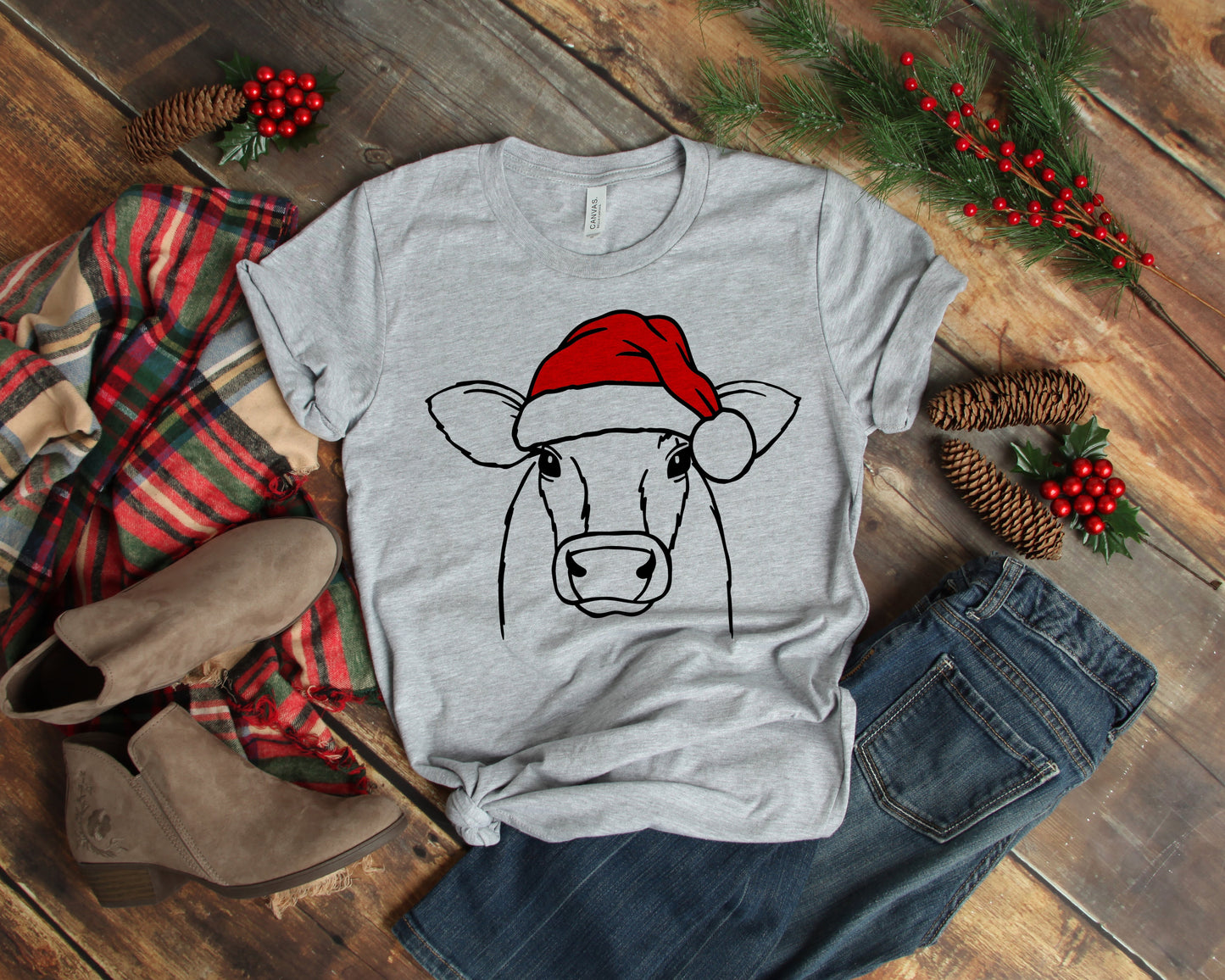 Festive Cow Sublimation Heat Transfer Sheets