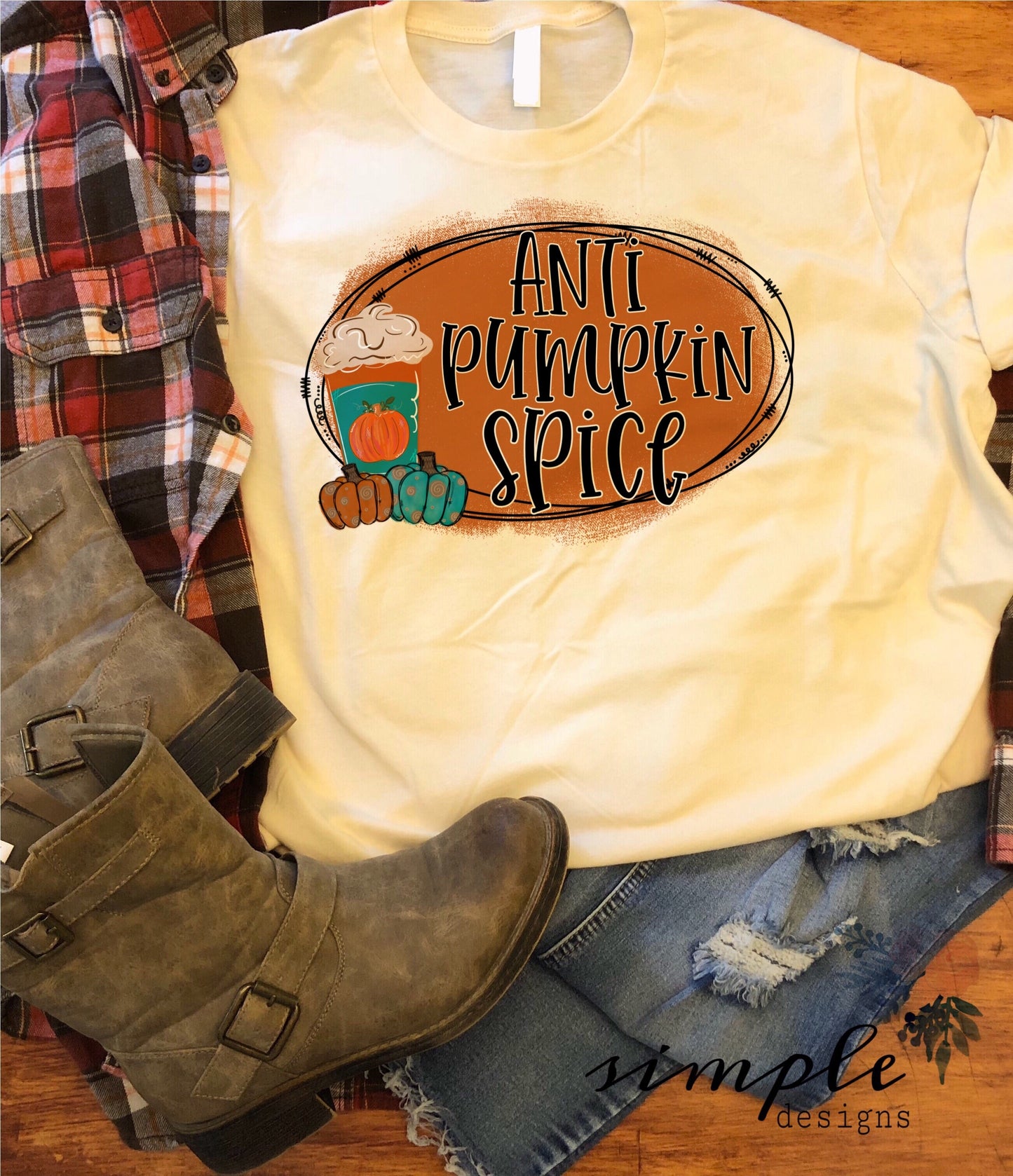 Anti Pumpkin Spice Tan Sublimation Heat Transfer Sheet