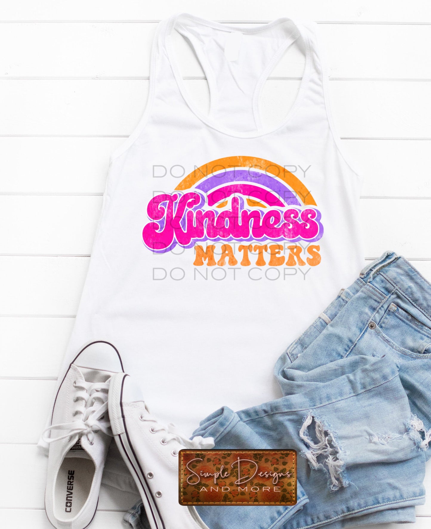 Kindness Matters Sublimation Heat Transfer Sheets