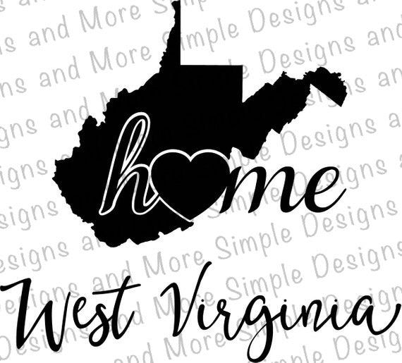 Home West Virginia State Sublimation Heat Transfer Sheet