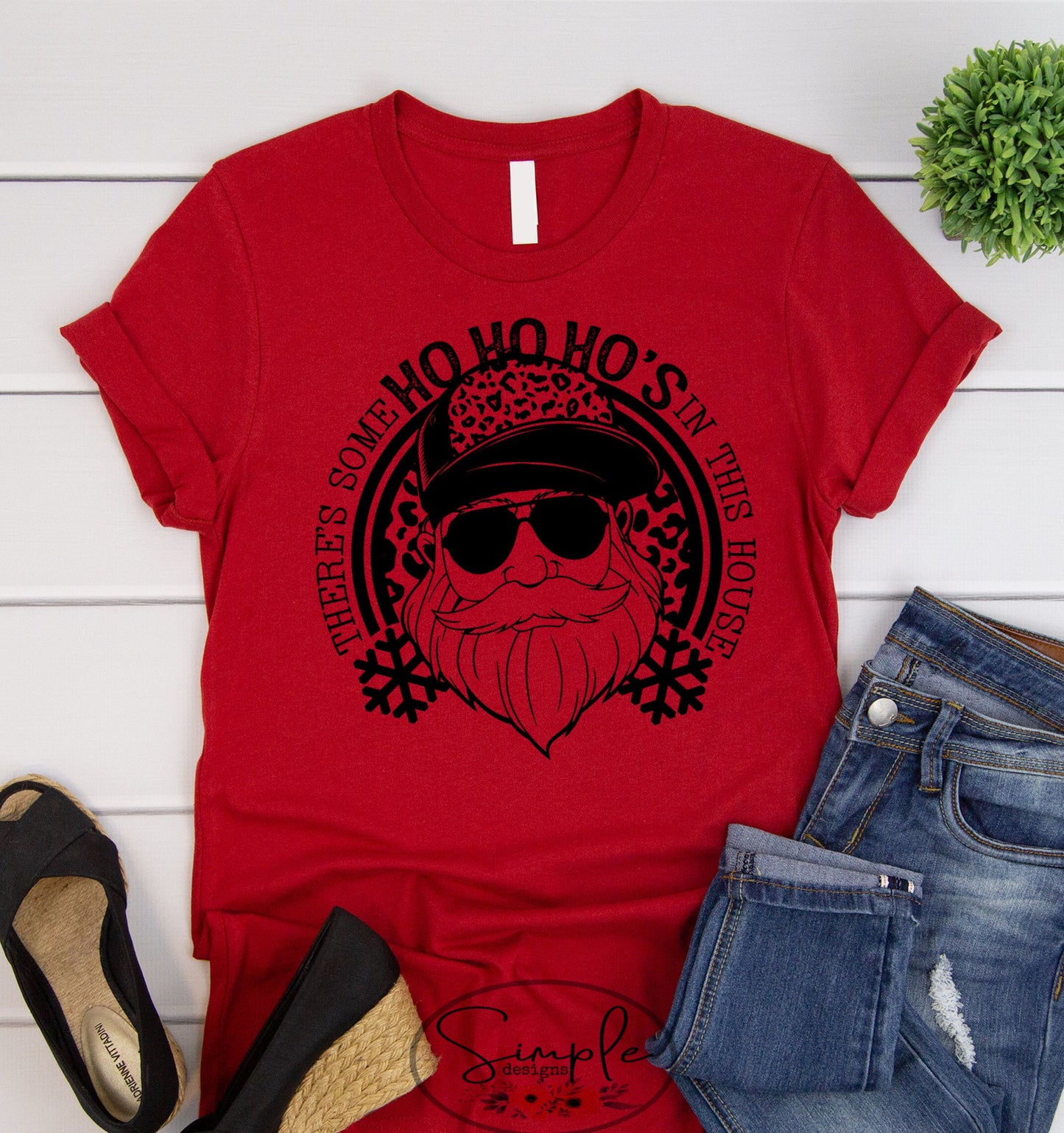 There’s Some Ho Ho Ho’s in This House Sublimation Heat Transfer Sheets