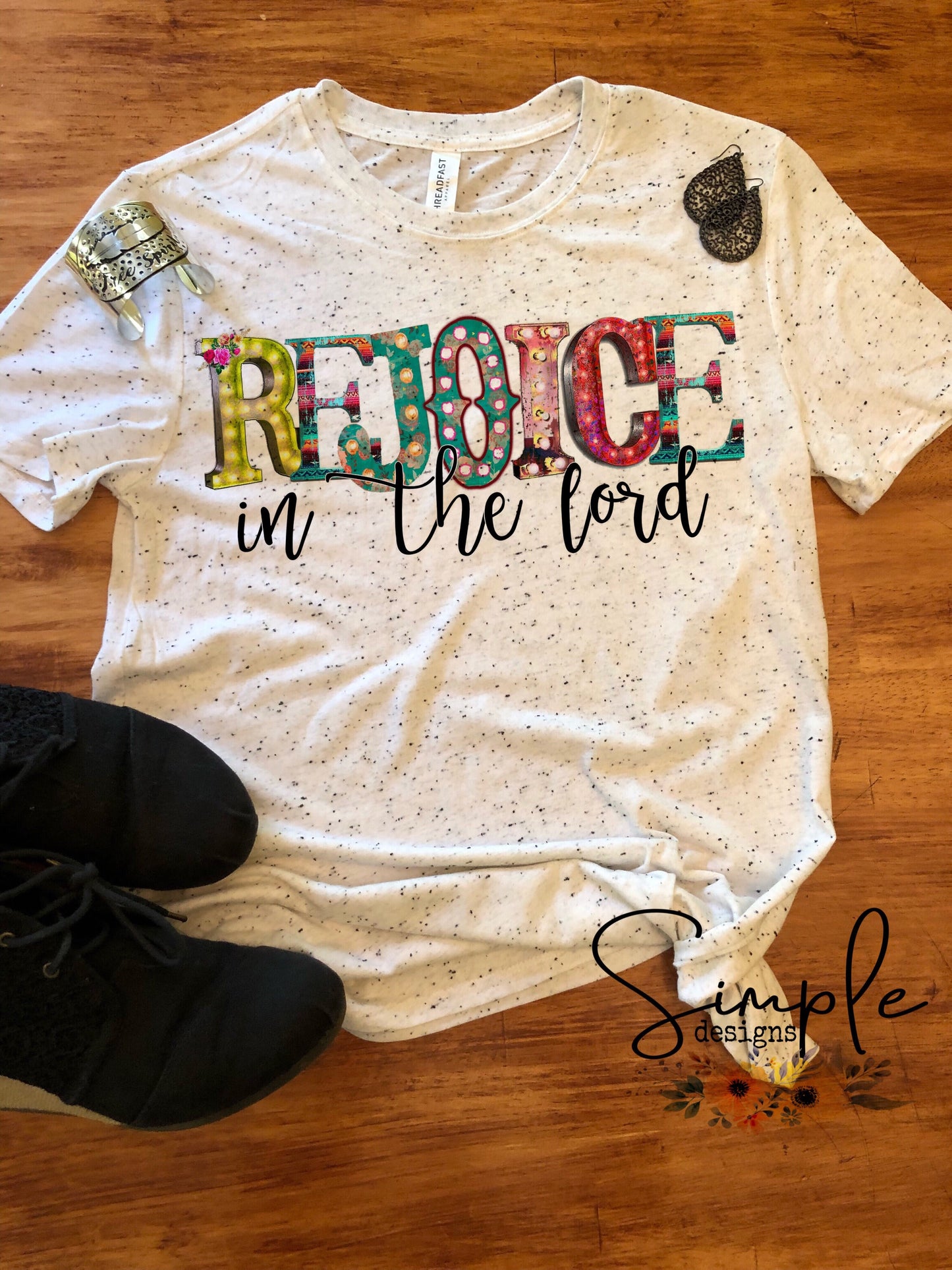 Rejoice in the Lord Sublimation Heat Transfer Sheets