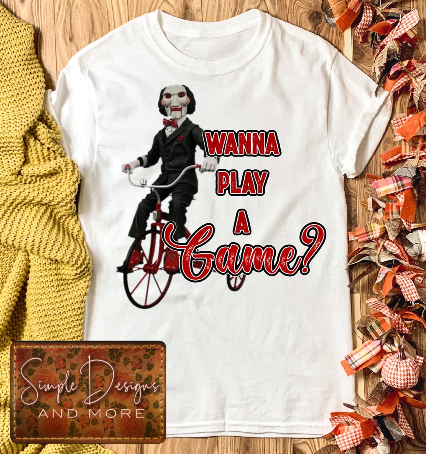 Wanna Play a Game Trucycle Sublimation Heat Transfer Sheets