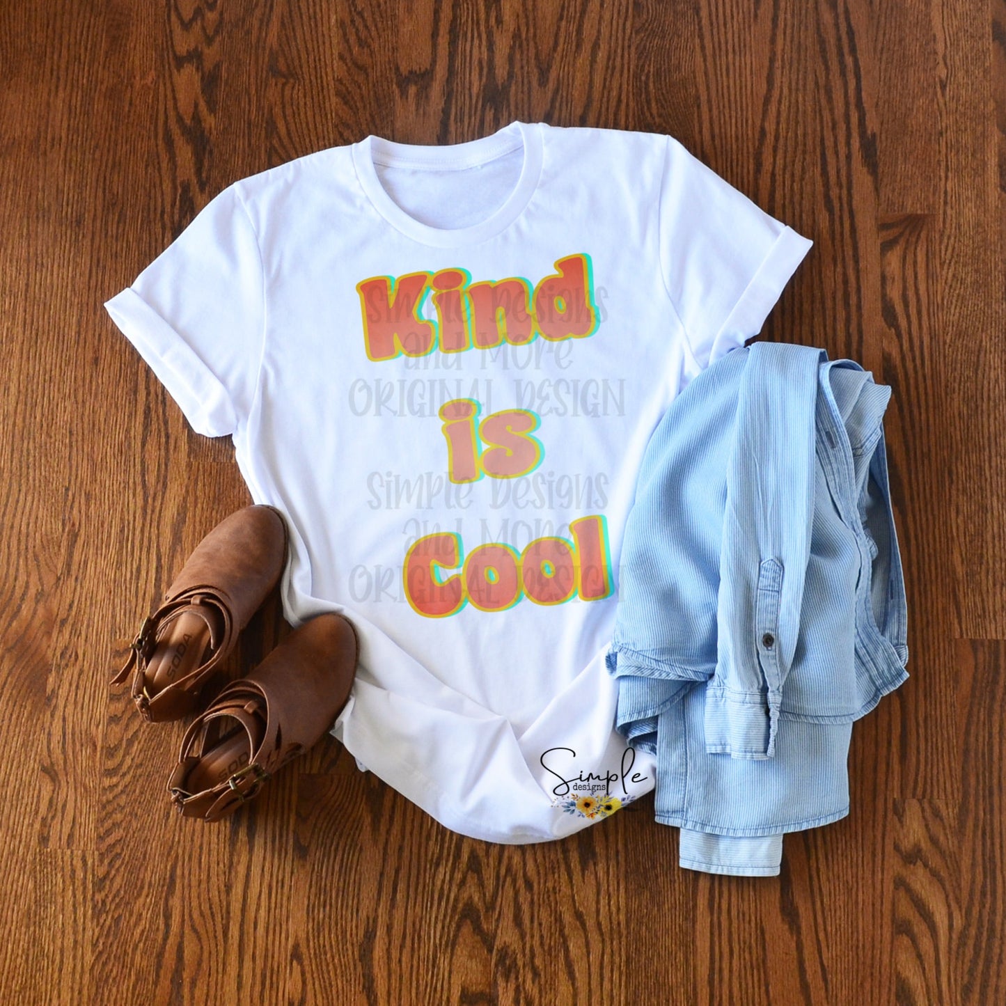 Kind is Cool Sublimation Heat Transfer Sheet