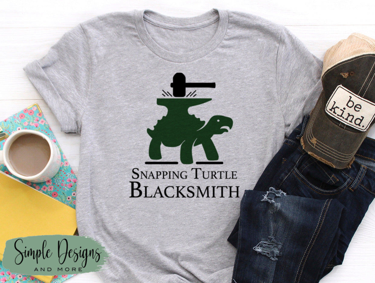 Snapping Turtle Custom Sublimation Heat Transfer Sheets