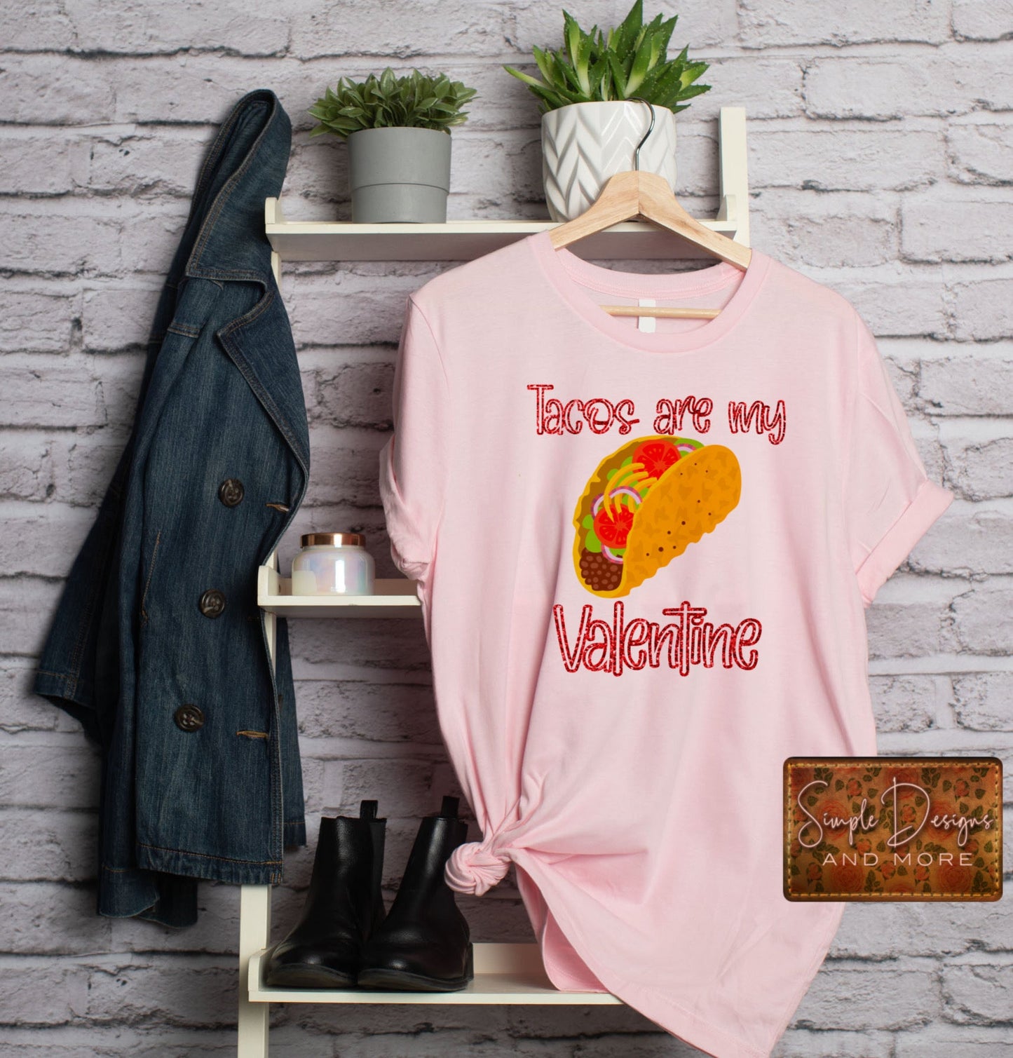 Tacos Are My Valentine Sublimation Heat Transfer Sheet