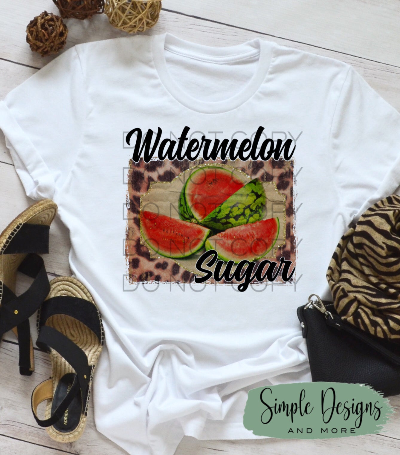 Watermelon Sugar Sublimation Heat Transfer Sheet
