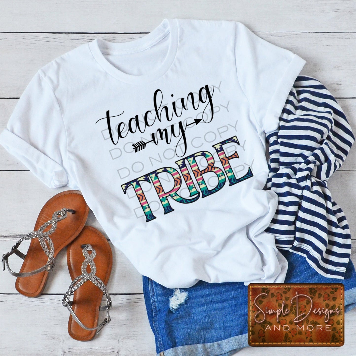 Teaching My Tribe Sublimation Heat Transfer Sheet