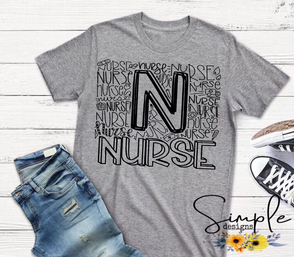 Nurse Sublimation Heat Transfer Sheet