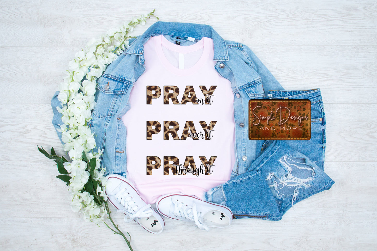 Pray Leopard Sublimation Heat Transfer Sheet