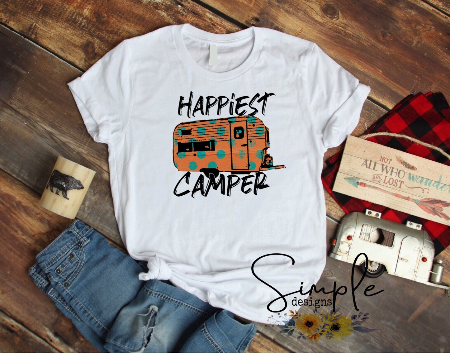 Happiest Camper Sublimation Heat Transfer Sheet