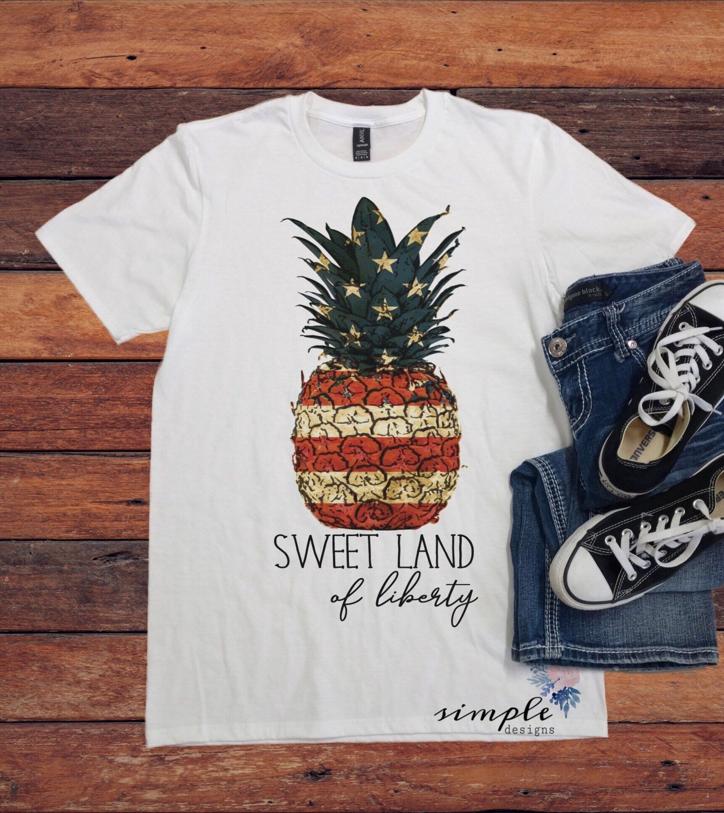 Sweet Land of Liberty Patriotic Sublimation Heat Transfer Sheet