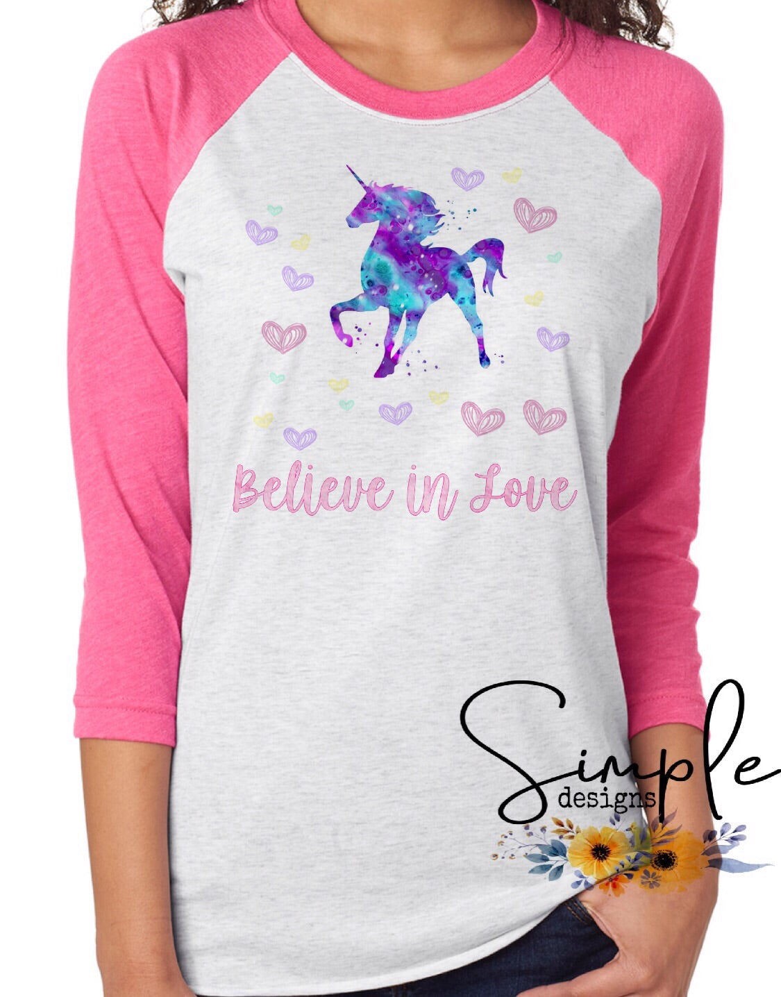 Believe in Love Sublimation Heat Transfer Sheet